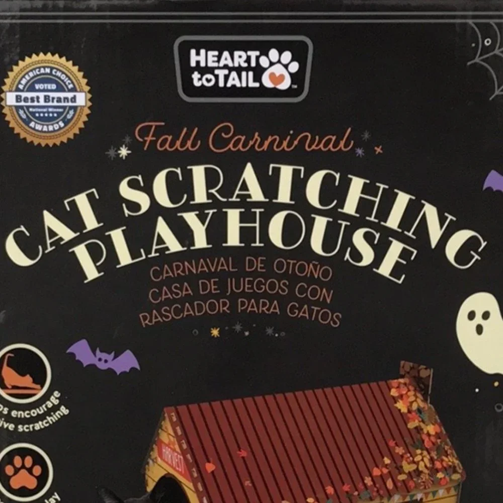 Cat Scratching Playhouse